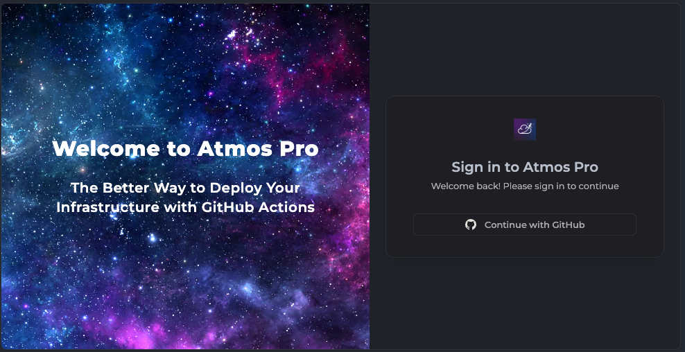 Sign Up for Atmos Pro